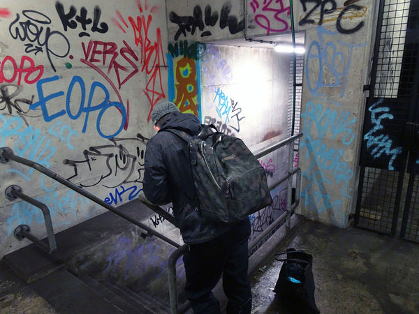 Mr. Serious Metro backpack camouflage Mr Serious