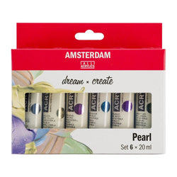 Amsterdam Standard Series - Acrylics Pearl Set - 6 × 20ml