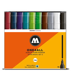 Molotow One4all 227HS -4mm- Basic Marker Set 2 - 10 pack