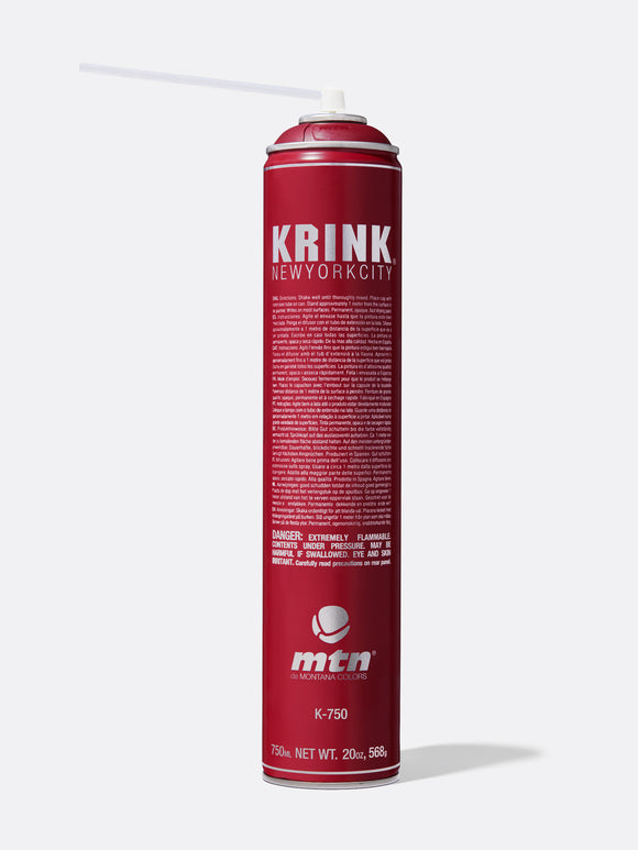 Limited edition Krink 750 Matte Red Henxs