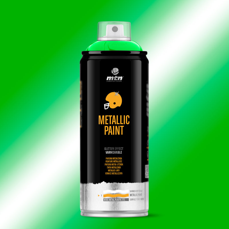 MTN PRO Metallic Paint Green R-6025 400ml MTN Pro