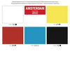 Amsterdam Standard Series - Acrylics Primary Set - 5 x 120ml Talens