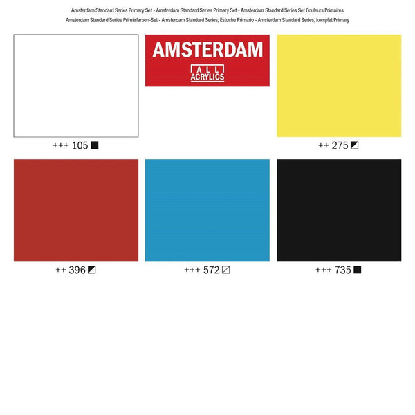 Amsterdam Acrylics Standard Series 20ml Titanium Buff Deep