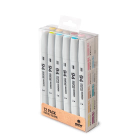 MTN 94 Grafische Marker - Pastelkleuren 12 Pak