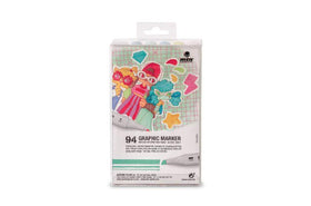 MTN 94 Grafische Marker - Pastelkleuren 12 Pak