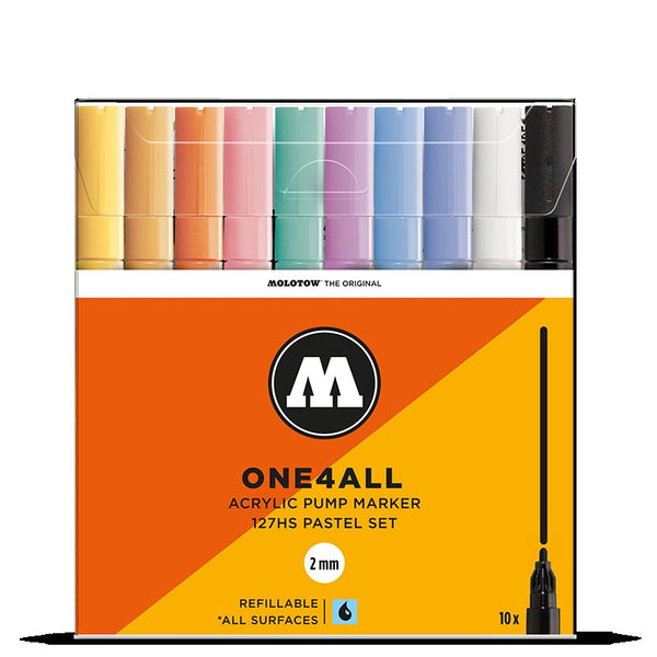 Molotow One4all 127HS - Pastel Set - 10 pack Molotow