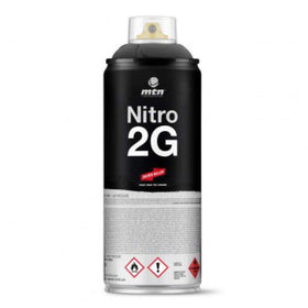 MTN Nitro black 2G Spray Paint 400ml