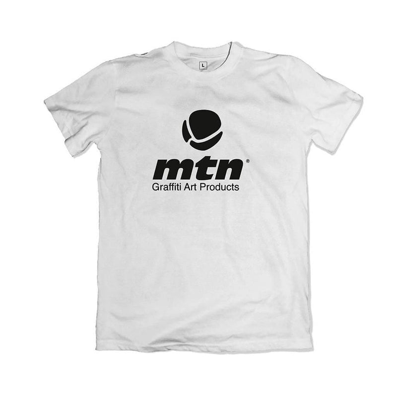 T-Shirt MTN Basic Logo Front White MTN