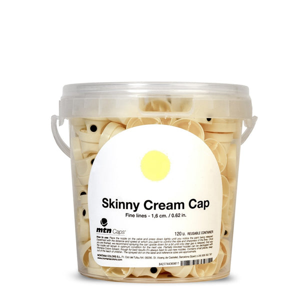 Skinny Cream Cap Bucket 120 units MTN