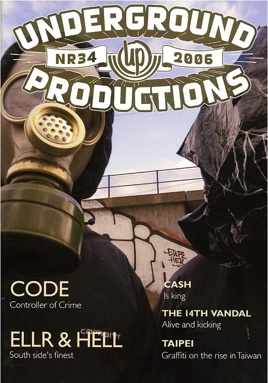 Underground Productions Graffiti Magazine - Issue 34